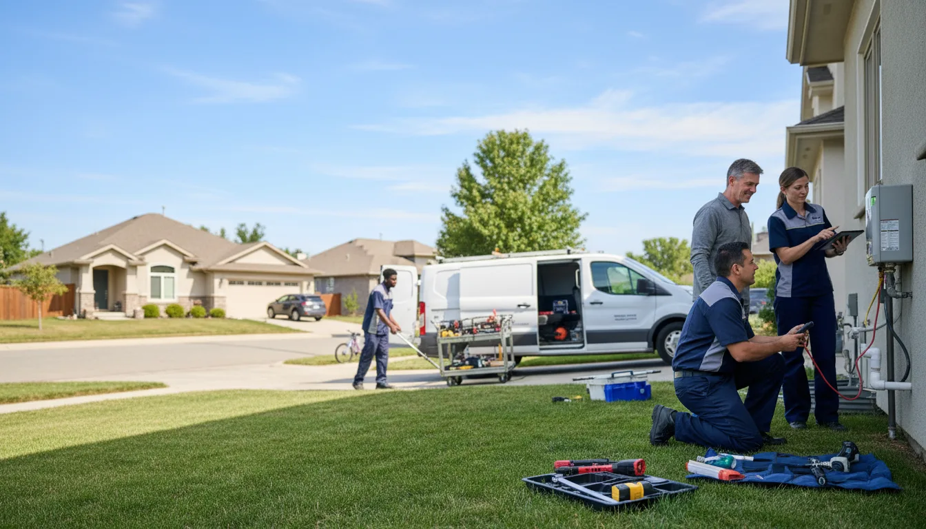 Tankless water heater service in Grovetown, GA